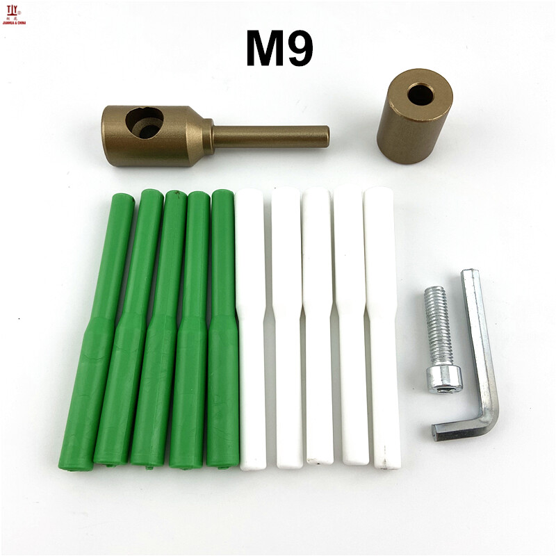 Novi 9 mm PPR alat za popravak vodovodnih cijevi Popravak rupa, dijelovi za zavarivanje plastičnih cijevi, kalup za zavarivanje glave