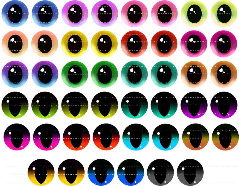 Stikla acis lelles simulācija aizsietām acīm vinila lelle plīša rotaļlietu kulonu acis DIY juvelierizstrādājumu aksesuāri