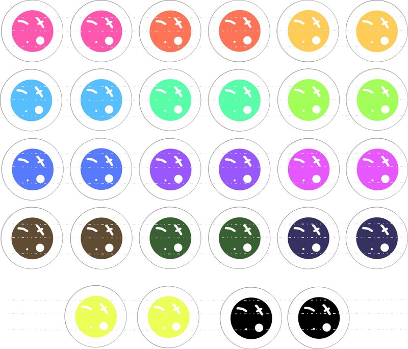 Stikla acis lelles simulācija aizsietām acīm vinila lelle plīša rotaļlietu kulonu acis DIY juvelierizstrādājumu aksesuāri