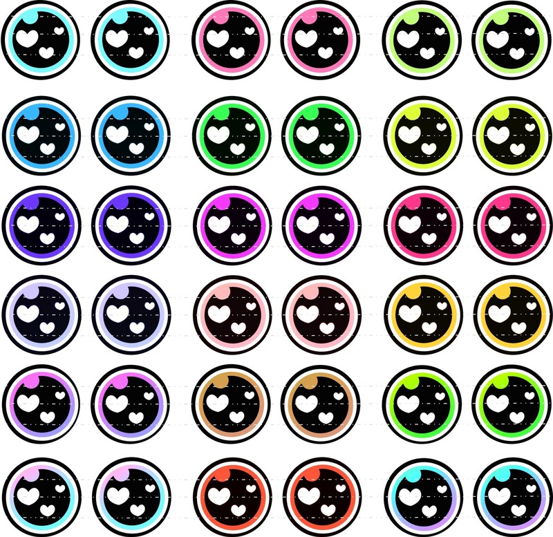 Stikla acis lelles simulācija aizsietām acīm vinila lelle plīša rotaļlietu kulonu acis DIY juvelierizstrādājumu aksesuāri