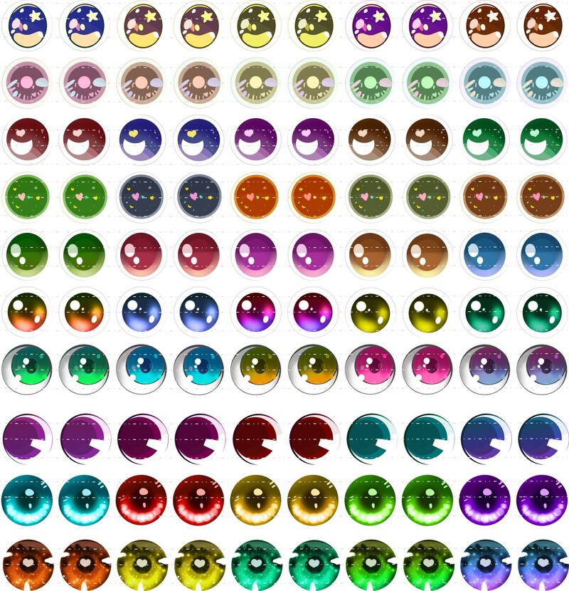 Stikla acis lelles simulācija aizsietām acīm vinila lelle plīša rotaļlietu kulonu acis DIY juvelierizstrādājumu aksesuāri