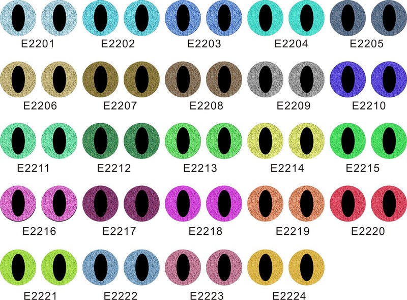 Stikla acis lelles simulācija aizsietām acīm vinila lelle plīša rotaļlietu kulonu acis. DIY rotaslietu aksesuāri