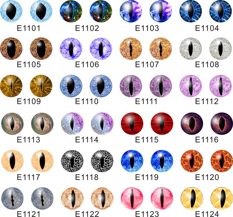 Stikla acis lelles simulācija aizsietām acīm vinila lelle plīša rotaļlietu kulonu acis. DIY rotaslietu aksesuāri