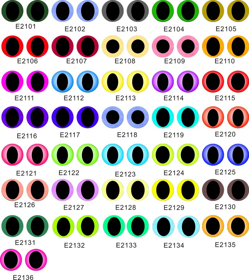 Stikla acis lelles simulācija aizsietām acīm vinila lelle plīša rotaļlietu kulonu acis. DIY rotaslietu aksesuāri