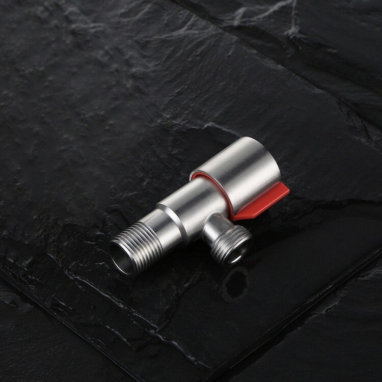 Trokutasti ventil Zaporni ventil za WC školjku Ventil za grijač vode od nehrđajućeg čelika Za kupaonice, kuhinje, balkone, WC pribor