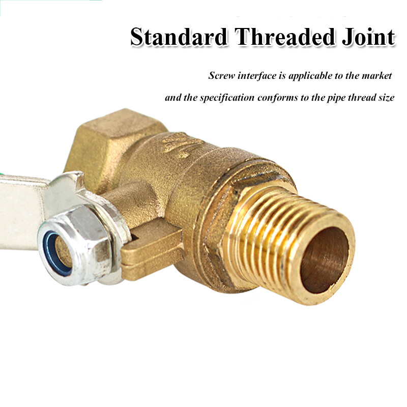 1/8" 1/4" 3/8" 1/2" ženski/muški navoj Mesingani ventil Mesingani mali kuglasti ventil Priključni spoj Bakrena cijevna spojnica Adapter spojnice