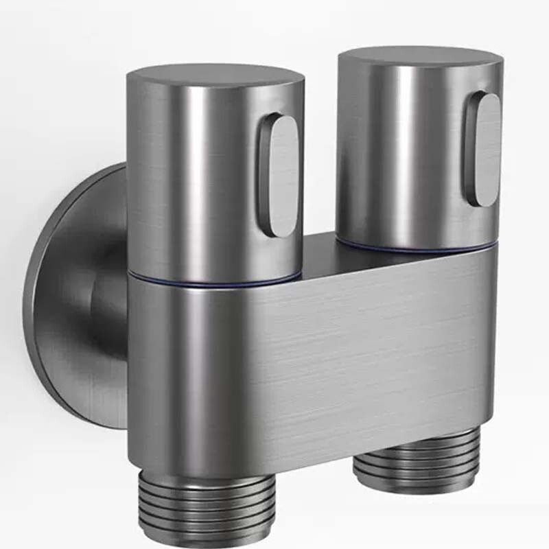 Raspršivač za kupaonski WC pribor Kutni ventil od legure cinka Zidna montaža WC Bide Set raspršivača Jedan u dva Čišćenje vodom