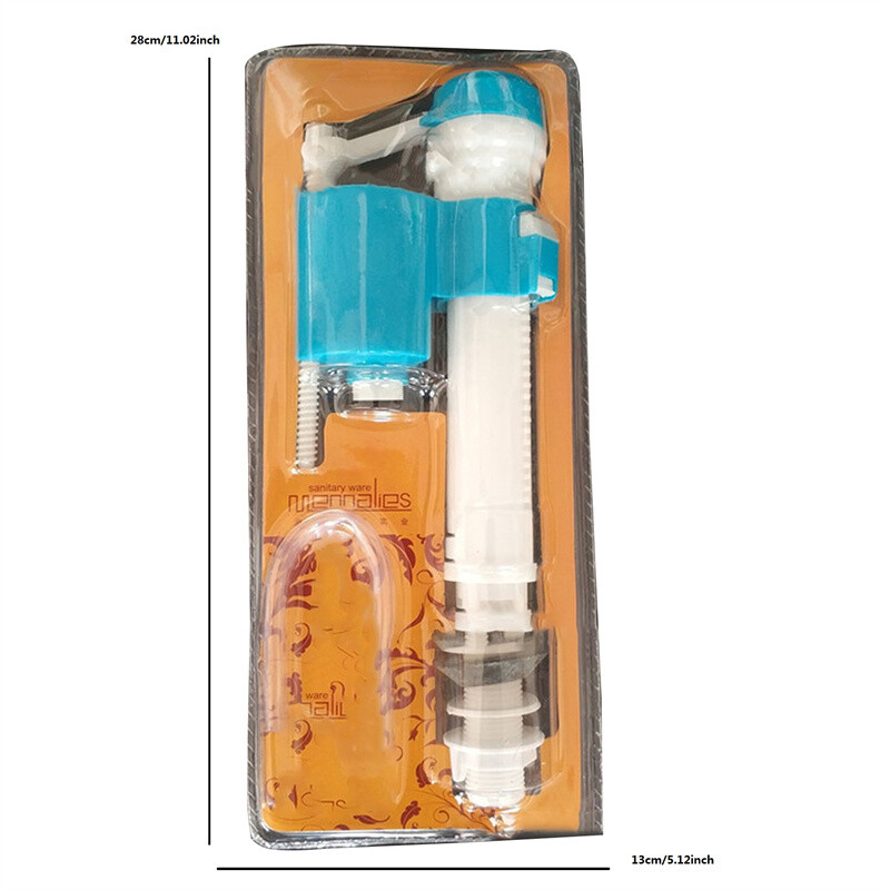 Priključci spremnika za WC vodu Usisni ventil WC izlaz Ventil za punjenje Set za dvostruko ispiranje Plutajući ventil Blister Univerzalni WC pribor