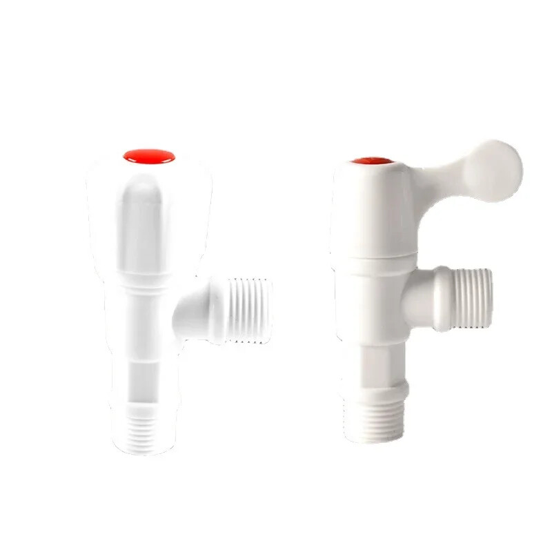 1kom plastični kutni ventil slavina ventil za zaustavljanje vode kontrola punjenja zahodske školjke prekidač za slavinu za kupaonicu kuhinja zamjena pribor