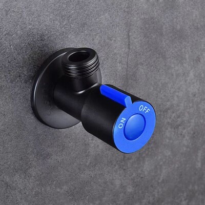 Nehrđajući čelik 304 Ulazni ventil za toplo i hladno Kupaonska slavina Zaporni ventil Kuhinjski sudoper Umivaonik Trokutasti ventil Regulator tlaka vode