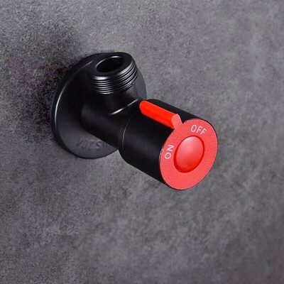 Nehrđajući čelik 304 Ulazni ventil za toplo i hladno Kupaonska slavina Zaporni ventil Kuhinjski sudoper Umivaonik Trokutasti ventil Regulator tlaka vode