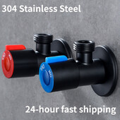 Nehrđajući čelik Ulazni ventil za toplo i hladno Kupaonska slavina Zaporni ventil Kuhinjski sudoper Umivaonik Trokutasti ventil Regulator tlaka vode