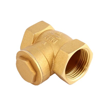 1/2" 3/4" 1" BSP вътрешна резба Месингов въртящ се възвратен клапан Еднопосочен възвратен клапан за поплавъчен клапан за воден аквариум 1-1/4" 1-1/2" 2"