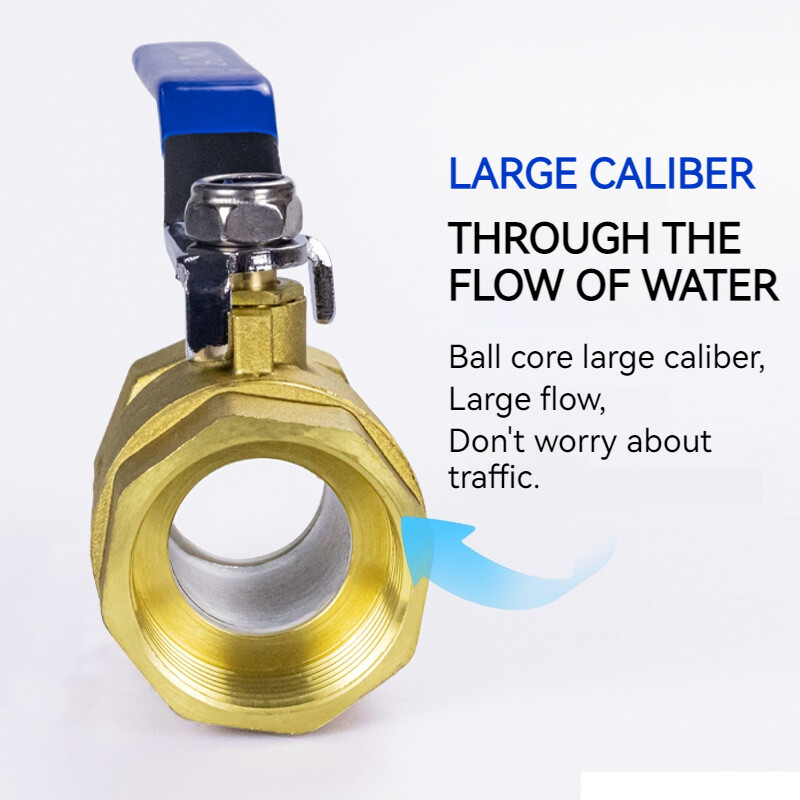 TMOK 3/8" 1/2" 3/4" 1" 2" Mjedeni kuglasti ventil Ženski BSPT ventil s spojnim spojem ručke za kontrolu vode Uljni plin