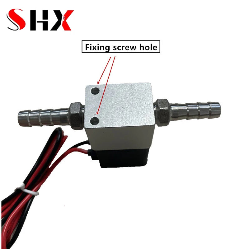 Ventil kompresora 1/4'' normalno zatvoreni pneumatski aluminijski solenoidni ventili 12V 24V 220V 110V Napon za Zrak Voda Ulje 8 mm Cijev