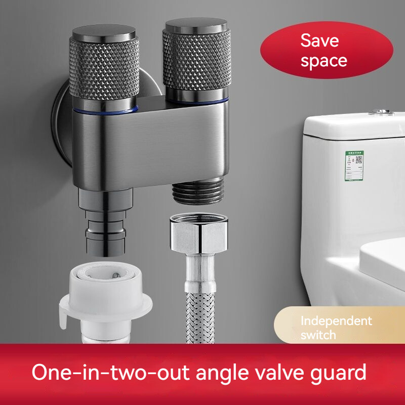 Ulazni i izlazni elementi od nehrđajućeg čelika Ulazni ventil Dijelovi ventila za WC za kupaonicu Balkon Kuhinjska upotreba Kupaonski pribor