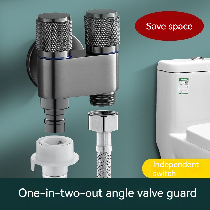 Ulazni i izlazni elementi od nehrđajućeg čelika Ulazni ventil Dijelovi ventila za WC za kupaonicu Balkon Kuhinjska upotreba Kupaonski pribor