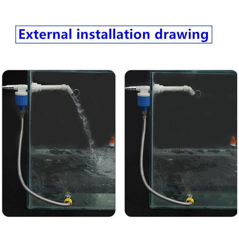 1/2 inča 3/4" 1" Pametni vodeni ventil Plutajući ventil za spremnik vode Muški navoj Plutajući kuglasti ventil Flotadores Vertikalni vanjski ventil