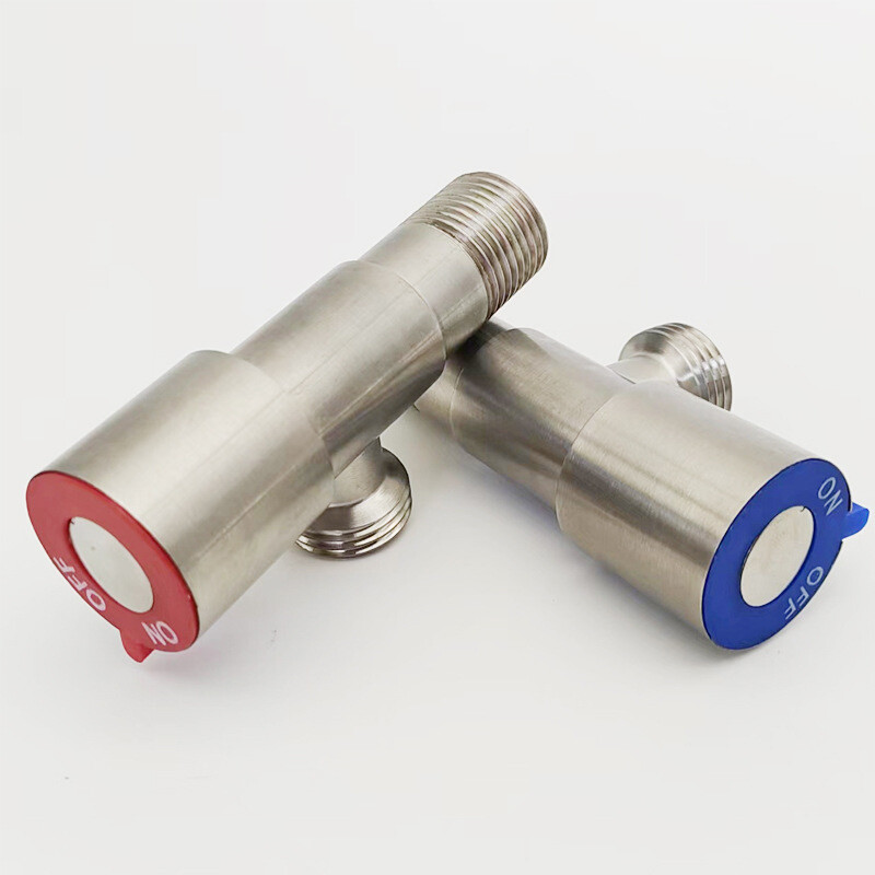 Ulazni ventil za hladnu i toplu vodu Kupaonski zaporni ventil od nehrđajućeg čelika Kuhinjska slavina Kupaonski trokutasti ventil Regulator