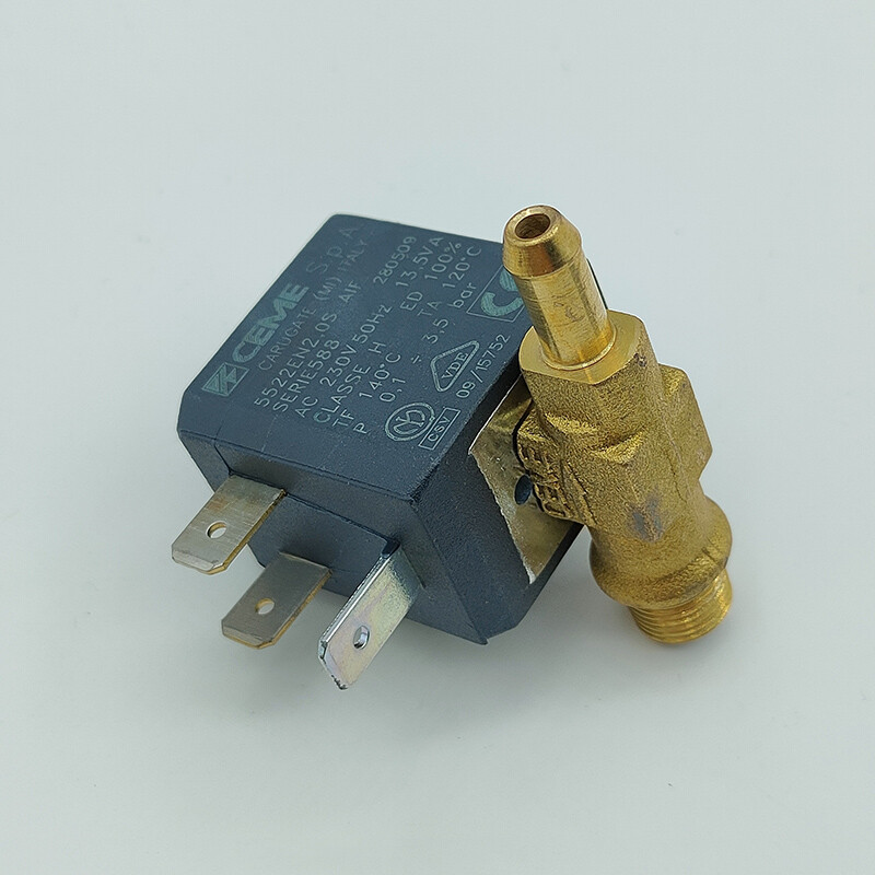 Italija CEME SERIE 588 AC 220V 230V Električni mjedeni solenoidni ventil Normalno zatvoren Parno glačalo Plin Kontrolni ventil protoka tople vode