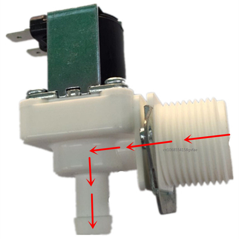 3/4" muški dovod vode Ulaz Vertikalni solenoidni ventil Normalno zatvoren 12 Voltios DC 12V 24V 36V 48V AC 110V 220V za ledomat