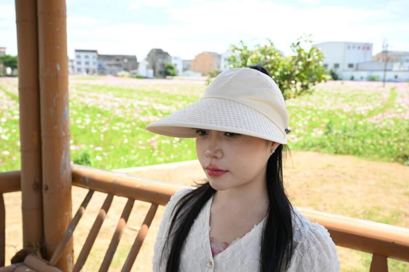 Päikesemüts 2024 uus päikese käes nähtav väike tühi top kiirelt kuivav võimalik kinnitada mask päikesevari