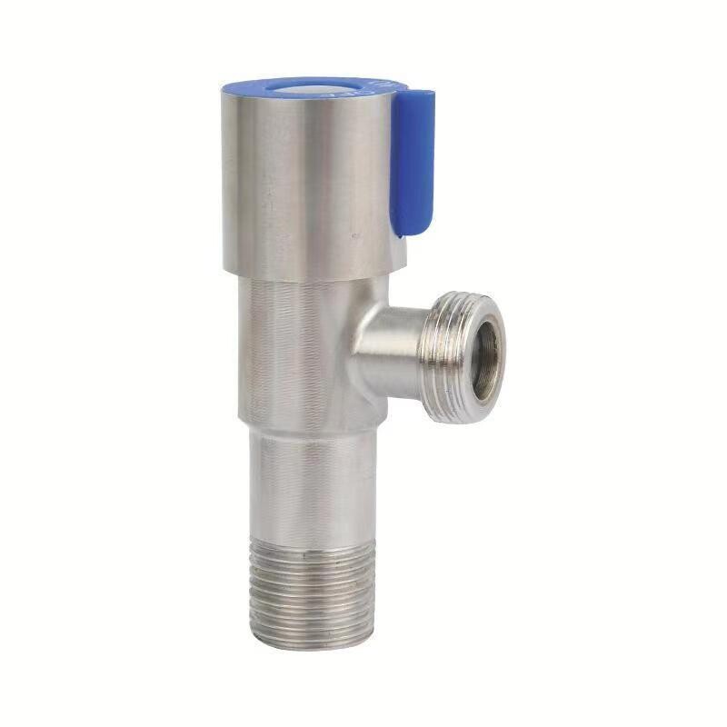 Kutni ventil od nehrđajućeg čelika Navoj Trokutasti ventil Ventil za toplu i hladnu vodu Kupaonski priključak za WC školjku G1/2