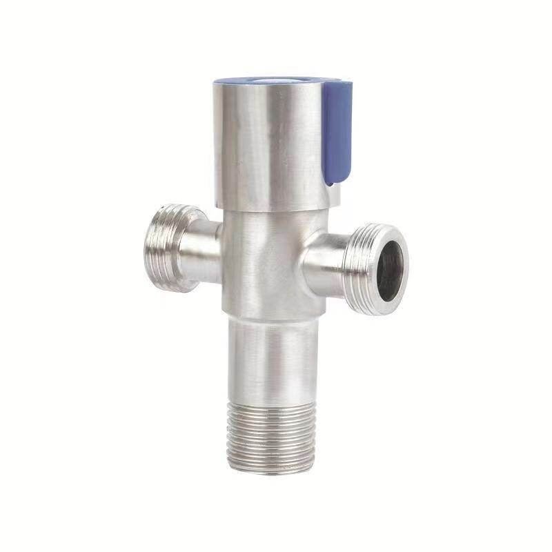 Kutni ventil od nehrđajućeg čelika Navoj Trokutasti ventil Ventil za toplu i hladnu vodu Kupaonski priključak za WC školjku G1/2