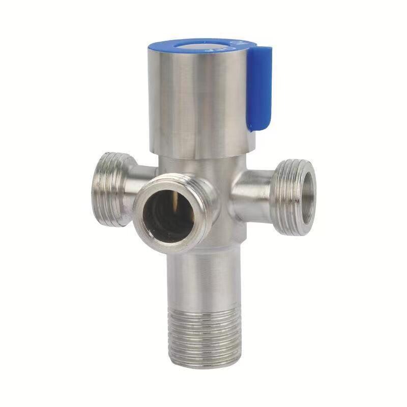 Kutni ventil od nehrđajućeg čelika Navoj Trokutasti ventil Ventil za toplu i hladnu vodu Kupaonski priključak za WC školjku G1/2