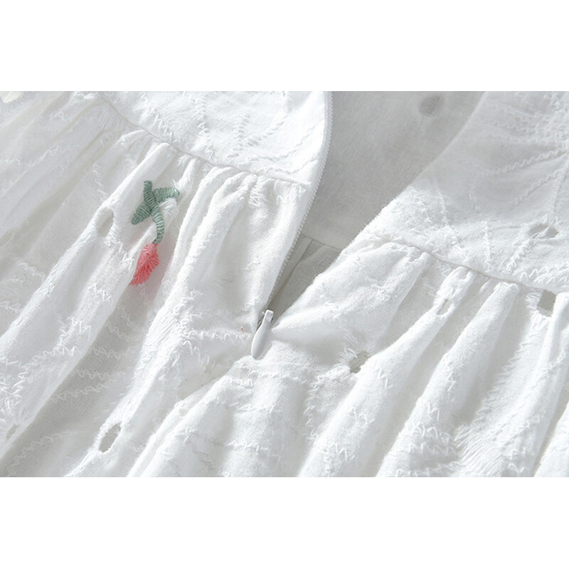 Huumorikarutüdrukute varrukateta kleit Summe uus armas tikandiga trükitud printsesskleit Väikelapse riided lastele vanuses 2-6 a