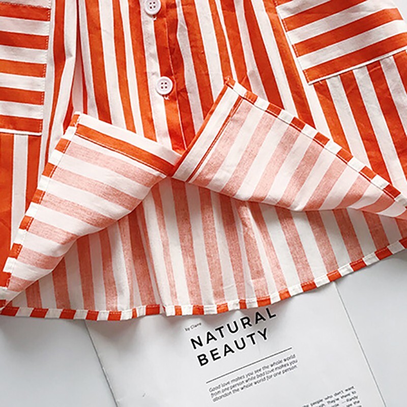 Tüdrukute triibutrükis Varrukateta kleit Suvine vabaaja printsesskleidid Taskuga õlgadeta beebiriided Laste Vestidos