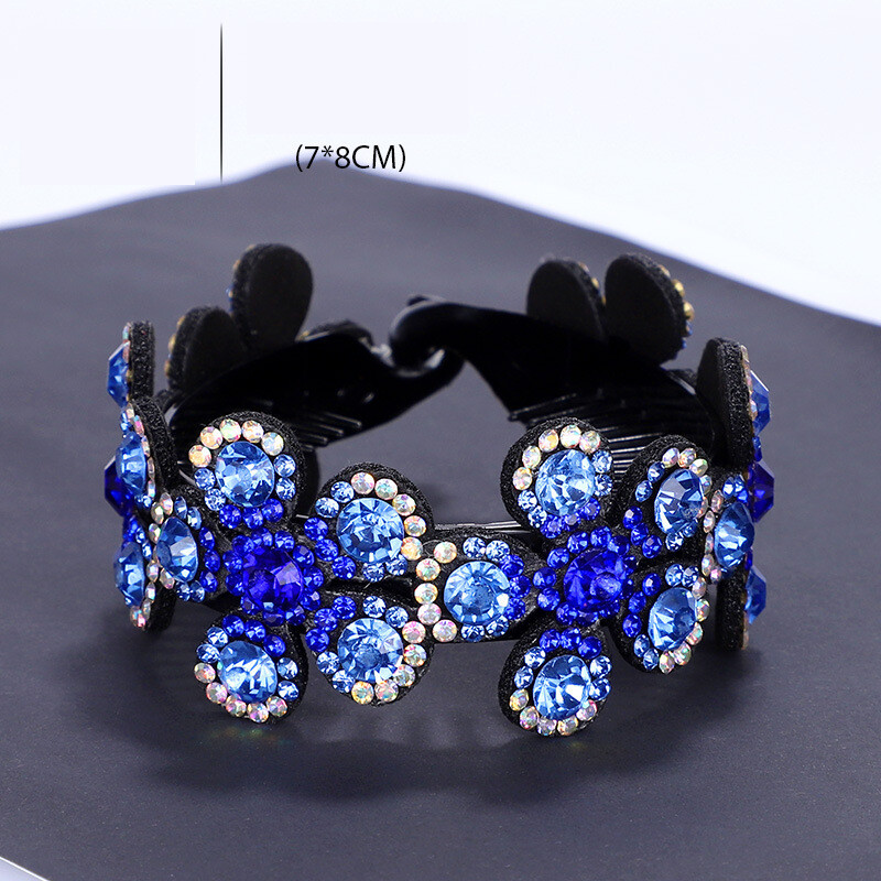 Internetinė įžymybė su uodegos sagtimi plaukų segtukas Korėjietiško stiliaus viršutinių plaukų segtukas pakaušiui elegantiškas moteriškas plaukų kortas tinginių plaukų aksesuarai