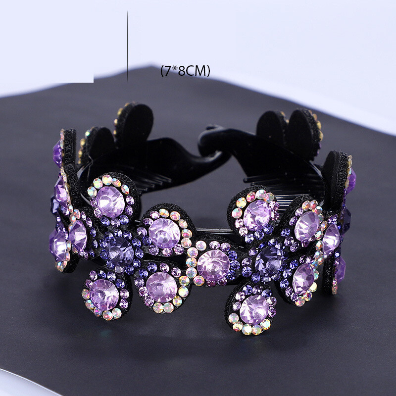 Internetinė įžymybė su uodegos sagtimi plaukų segtukas Korėjietiško stiliaus viršutinių plaukų segtukas pakaušiui elegantiškas moteriškas plaukų kortas tinginių plaukų aksesuarai