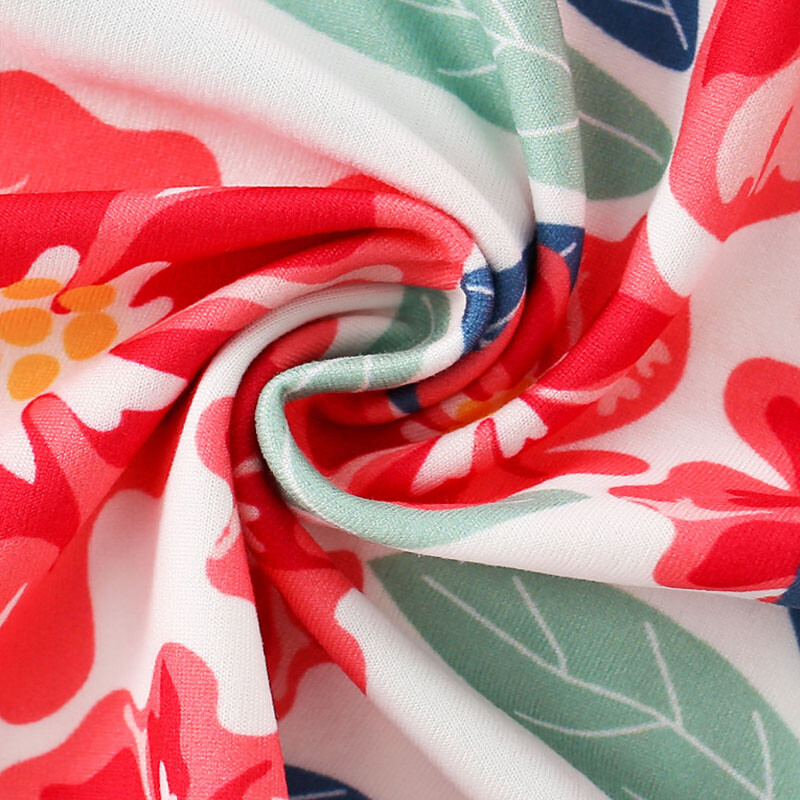 Varrukateta, trükitud kleit, piim siidist materjal, mugav ja hea välimusega A-joonega seelikuga lastekleit pikkusele 75-115 cm tüdrukule