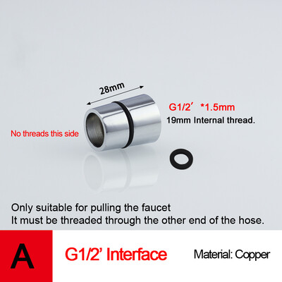 Posebno dovodno spojno crijevo za izvlačnu kuhinjsku/kupaoničku izvlačnu slavinu M15/M8/M10/produžnu adaptersku cijev za utikač