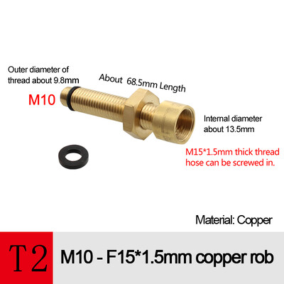 Posebno dovodno spojno crijevo za izvlačnu kuhinjsku/kupaoničku izvlačnu slavinu M15/M8/M10/produžnu adaptersku cijev za utikač