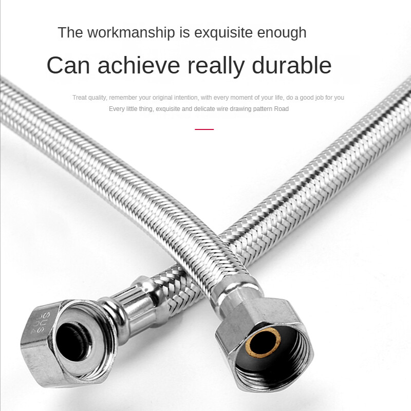 1/2 Crijevo od nehrđajućeg čelika 304 90 stupnjeva savijena cijev Mijeh WC crijeva Kupaonski pribor Vodoinstalaterski hardverski proizvodi Cijevi