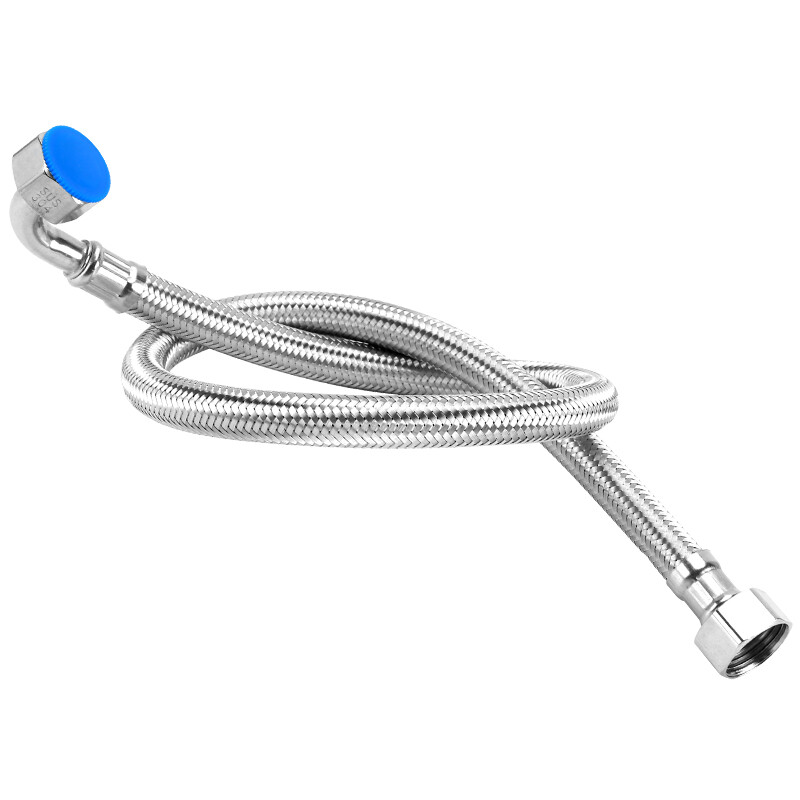 1/2 Crijevo od nehrđajućeg čelika 304 90 stupnjeva savijena cijev Mijeh WC crijeva Kupaonski pribor Vodoinstalaterski hardverski proizvodi Cijevi