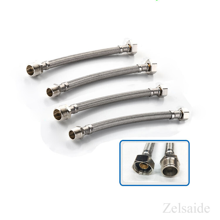 SUS304 Crijevo za vodovod G3/8 europskog standarda za jednu hladnu slavinu