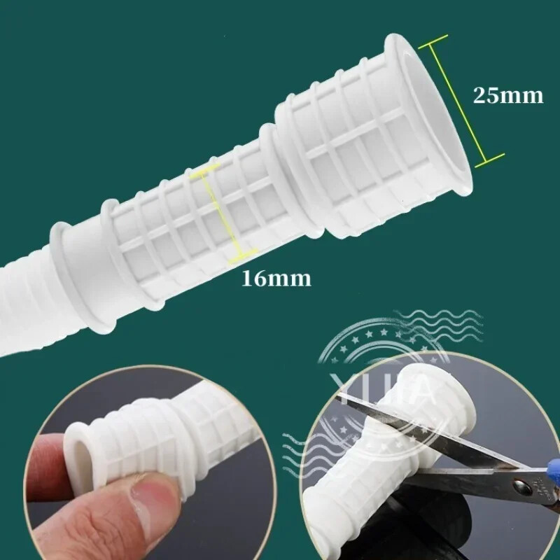 1-4M Bijela odvodna cijev Ulazna crijeva Produžna odvodna cijev za klima uređaj Pranje Mašina Dodaci za kuhinjsku slavinu