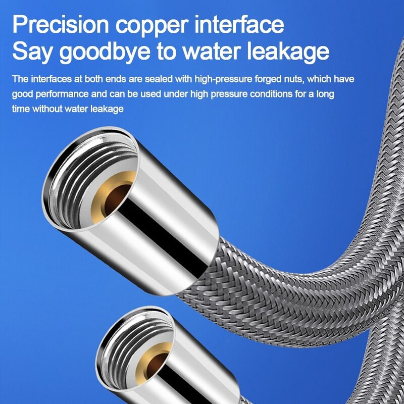 Ručno crijevo za tuširanje protiv namotavanja GI/2 Fleksibilna cijev za tuš Visokotlačna univerzalna sučelja Najlonska cijev za tuširanje