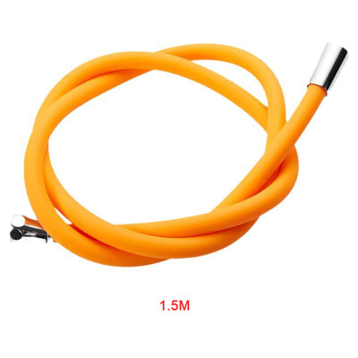 1,5/2M silikonsko fleksibilno crijevo za tuširanje, produžetak protiv namotavanja, visokotlačna cijev, cijev za glavu tuša Dodatna oprema za kupaonsku faucte