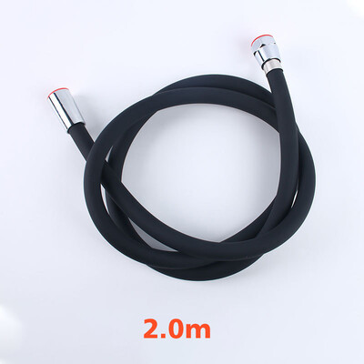 1,5/2M silikonsko fleksibilno crijevo za tuširanje, produžetak protiv namotavanja, visokotlačna cijev, cijev za glavu tuša Dodatna oprema za kupaonsku faucte