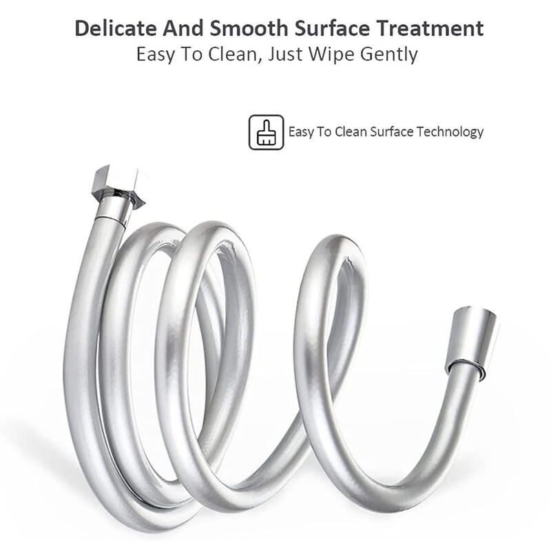 1/1,5/2 m PVC ručna cijev za glavu tuša Fleksibilna cijev protiv namotavanja Vodena cijev otporna na eksploziju Kupaonska slavina Produžna cijev