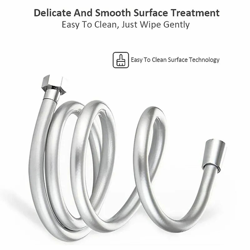 1,5/2,0/3,0 M visokotlačno crijevo za tuširanje za kupaonski pribor PVC fleksibilno ručno protiv namotavanja GI/2 univerzalno crijevo