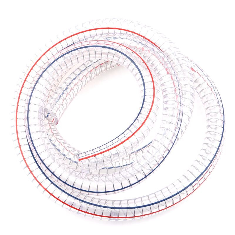 1M prozirno meko PVC crijevo za vodovod ID. 10~38 mm visokokvalitetna savitljiva cijev pumpe za vodu Cijev za ulje