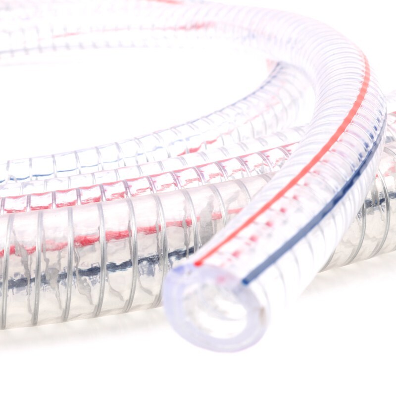 1M prozirno meko PVC crijevo za vodovod ID. 10~38 mm visokokvalitetna savitljiva cijev pumpe za vodu Cijev za ulje