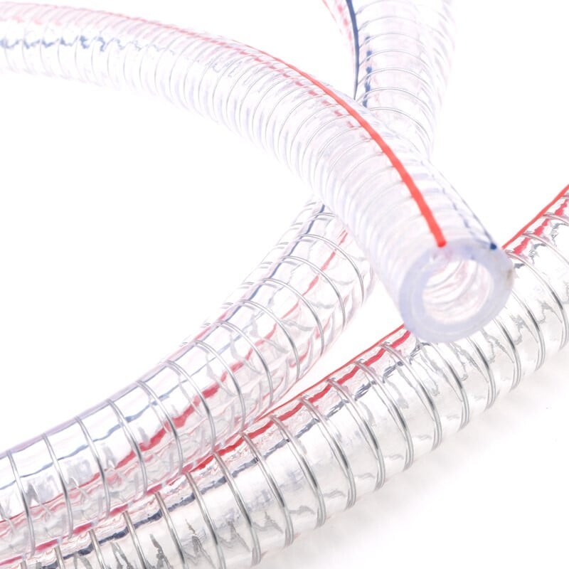 1M prozirno meko PVC crijevo za vodovod ID. 10~38 mm visokokvalitetna savitljiva cijev pumpe za vodu Cijev za ulje