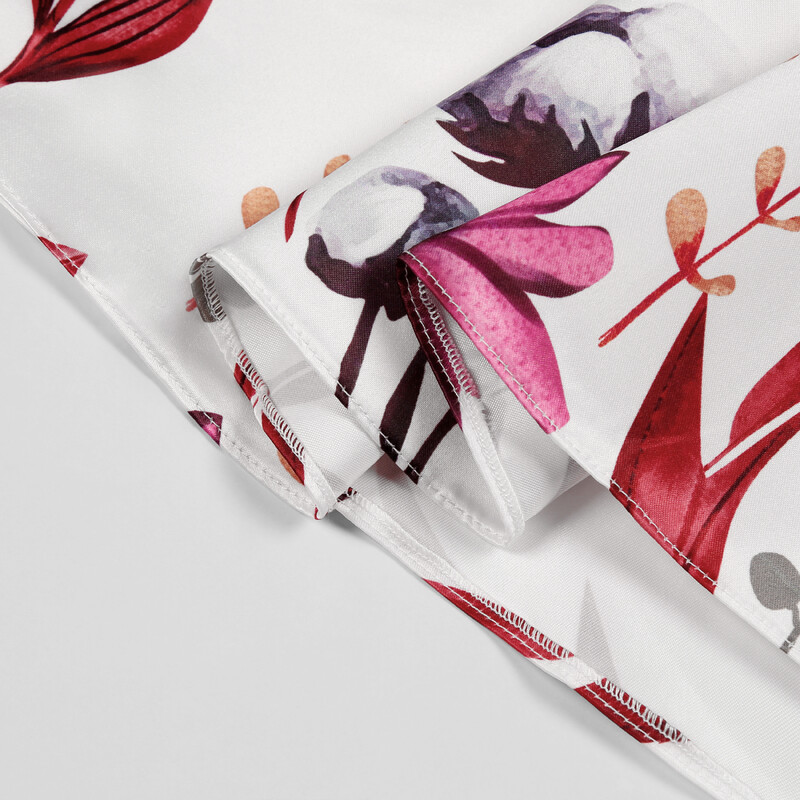 Comerț exterior fierbinte noi rochie fetiță mânecă mică zburătoare rochie imprimeu arc rochie prințesă haine petrecere