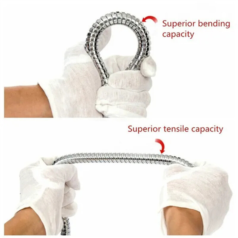 1,5M/2M/3M crijevo za tuširanje od nehrđajućeg čelika Visokokvalitetno crijevo za slavinu Fleksibilno crijevo za tuširanje Kupaonica Crevo za tuširanje Kupaonski pribor